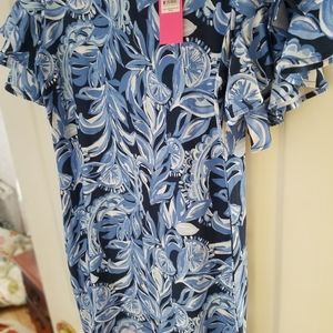NWT Lilly Pulitzer Diana Dress in Hide Tide Navy